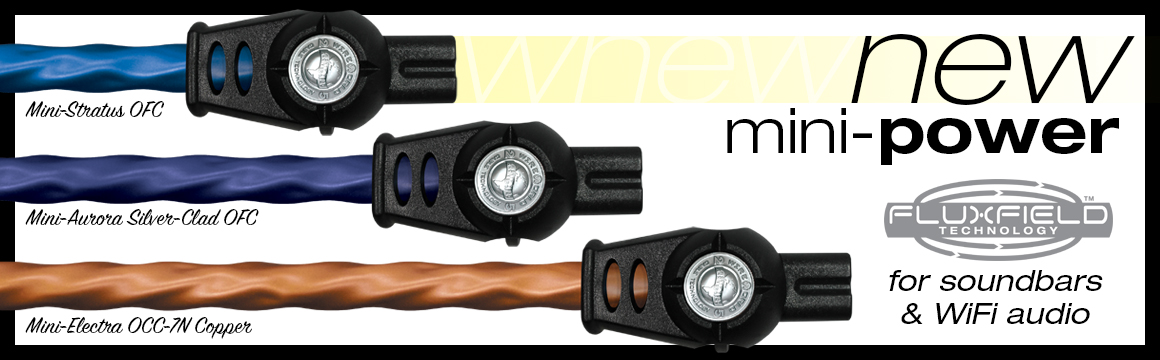 Wireworld New Mini Power Conditioning Cord Banner, high end, audiophile, best, videophile, Figure 8 plug, portable