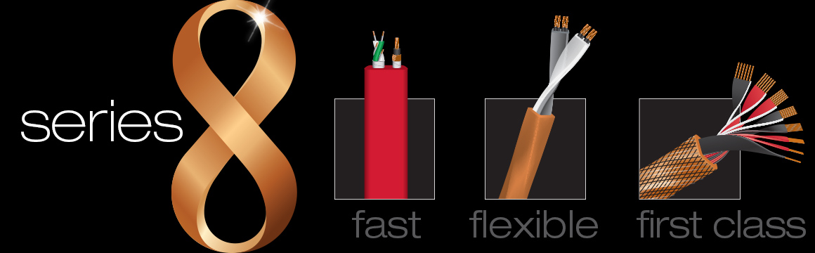 Wireworld Series 8 Cables, audiophile, best, high end, videophile