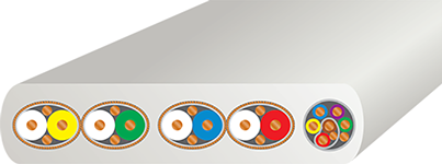 Wireworld Island 7 high end videophile HDMI 2.0 Cable cross section, best, 4K, audiophile, UHD