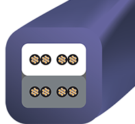 Mini power cord for audiophiles videophile best for soundbars and WiFi audio