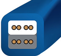 Mini power cord for audiophiles videophile best for soundbars and WiFi audio