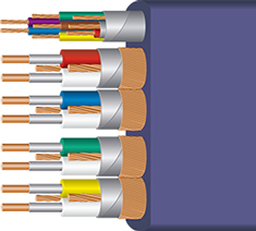 Ultraviolet 7 high end videophile HDMI Cable cutaway, best, 4K, audiophile, HDMI 2.0, UHD